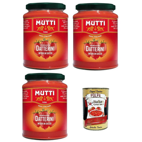 Mutti DATTERINI INTERI in succo DATTELN in Saft 350 GR Gemüse italienisch Original