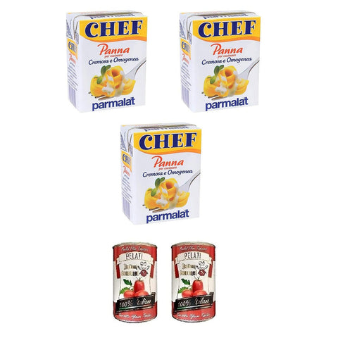 Parmalat Panna chef Sahne per cucinare Kochcreme creme fur Koch 3x500ml Original italienisch Feinkost