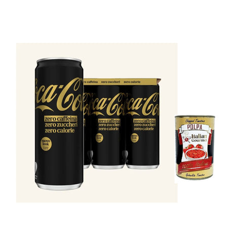Zero Zuccheri Zero Caffeina Erfrischungsgetränk null zucker null koffein Einwegdose 330 ml Getränke, Kaffee & Tee italienisch Original