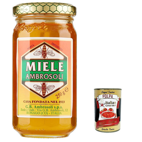 Ambrosoli Miscela Di Miele Di Fiori MILLEFIORI, Millefiori Blumenhonig Mischung 250 G italienisch Original