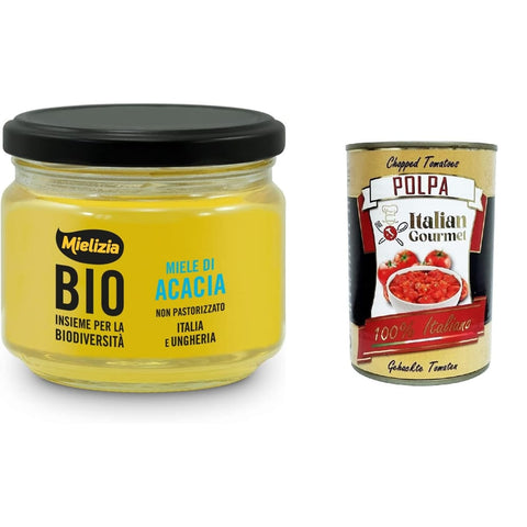 Mielizia Miele Honig Mielizia Miele Di Acacia Non pastorizzato Unpasteurisierter Akazienhonig 300 gr italienisch Original 8032804040014