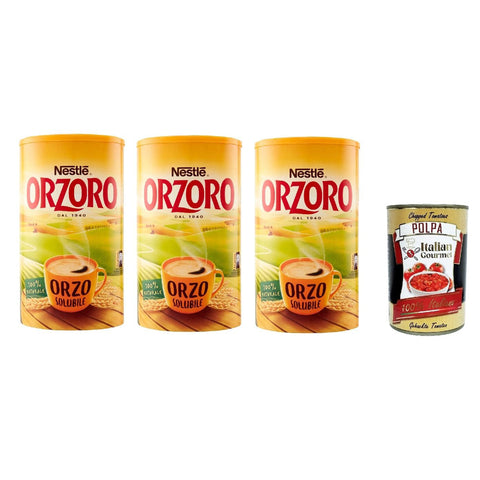 Nestle Orzoro Orzo solubile Instant lösliche Gerste Getreidekaffee kaffee 3x 200 gr Instantkaffee italienisch Original