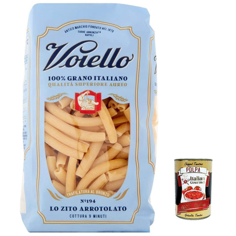 Voiello Pasta Ziti Arrotolati Nudeln 100 % italienische N194 500 g Internationale Nudeln italienisch Original