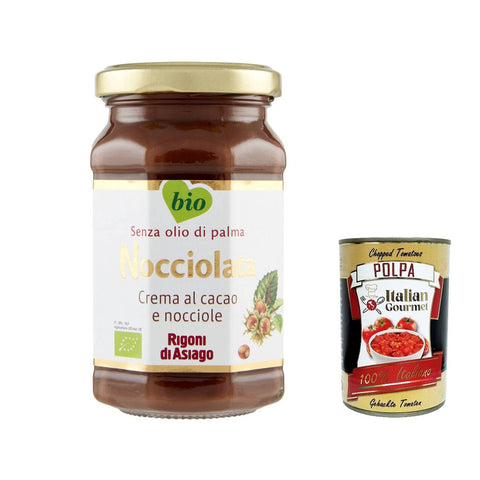 Rigoni di Asiago - Nocciolata - Nuss Nougat Creme Haselnusscreme ohne Palmöl Nuss Nougat Creme ohne Palmöl Leckerer Brotaufstrich 3x270 g italienisch Original