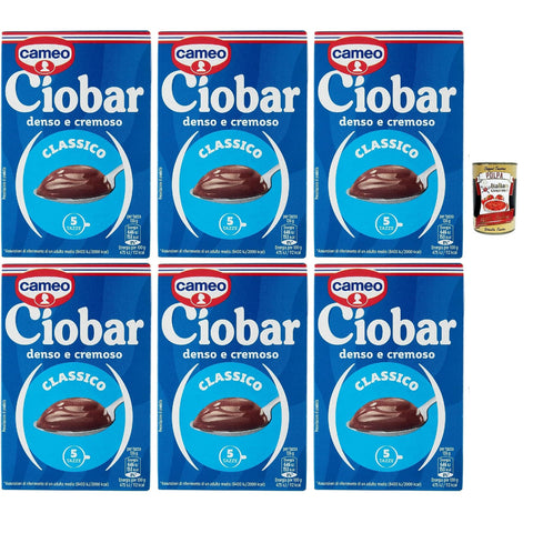 Cameo Ciobar Classico Kakao heiße schokolade istant chocolate 6x 125g schoko, istant hot chocolate Original italienisch inkl. Italian Gourmet Polpa 400g