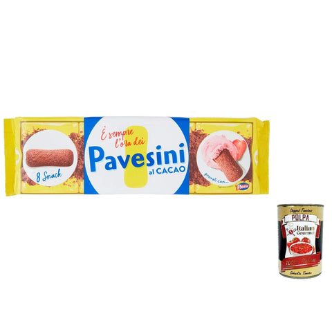 Pavesi Pavesini Kekse Kakao Biscuits cookies Cocoa kuchen 3x200g Original italienisch