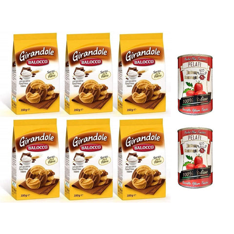 Balocco Girandole kekse mit Schokolade und Sahne biscuits cookies 6x700g Original italienisch