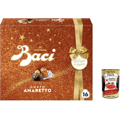BACI ® Perugina® Praline Box Weihnachten mit Amaretto Aroma und Mandelstückchen 6x 200g italienisch Original