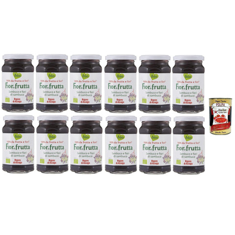 Rigoni di Asiago Fiordifrutta sambuco e fiori di sambuco Holunder und Holunderblüten 250 gr italienisch Original