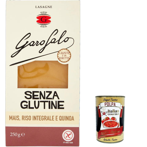 PASTA Lasagna senza glutine, gluten frei, lasagna gluten 3x250g Original italienisch Pasta