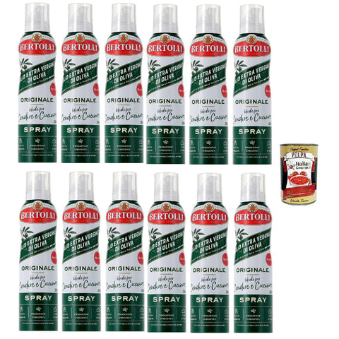 Bertolli Olivenöl Extra Vergine Spray 12er Pack pro Flasche 200ml italienisch Original