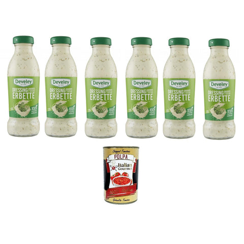 Salsa Dressing Erbette Sauce 6x230ml Original italienisch