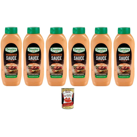 Salsa Hamburger Squeeze Sauce 6x875ml Original italienisch