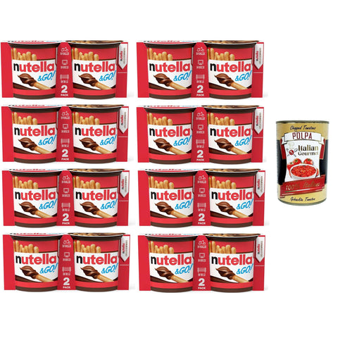 & Go 2 Einzelportions- mit knusprigen Grissini ohne Konservierungsstoffe und gehärtete Fette für und tägliche Pausen 8x96 g italienisch Original Snack + kostenlos