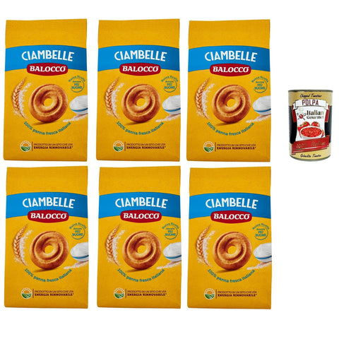 Balocco Ciambelle Kekse zum Frühstück 6x 350 g biscuits cookies kuchen Snack Kuchen & Backwaren italienisch Original
