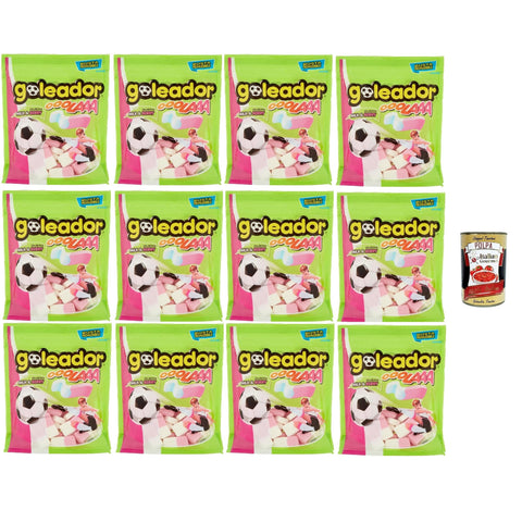 Goleador Ola Milk & Berry, Gummi Süßigkeiten, Himbeergeschmack und Milch, Gluten frei, 12x 180 g italienisch Original
