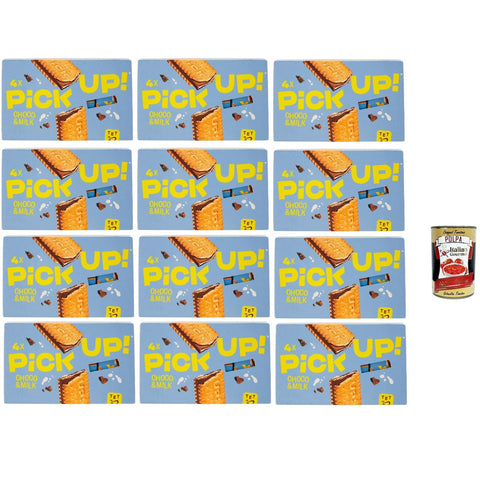 Pick Up Choco & Milk Milchschokoladentafel im Doppelkeks Packung Jede Packung enthält 4 Kekse à 12x112 g 28 g italienisch Original + kostenlos Polpa di Pomodoro