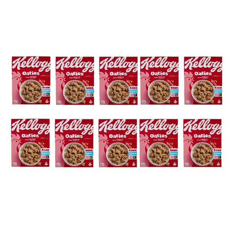 Kellogg Company Kaltes Müsli 10x Kellogg's Oaties Avena Croccante Knusprige Haferflocken 360 g 5059319035710