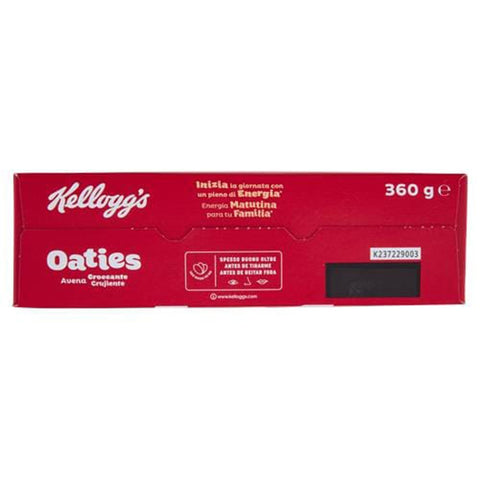 Kellogg Company Kaltes Müsli 5x Kellogg's Oaties Avena Croccante Knusprige Haferflocken 360 g 5059319035710
