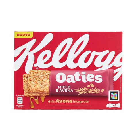 Kellogg's Müsliriegel Kellogg's Oaties barretta miele e avena Honig Hafer Riegel ( 10x 160gr + 4x40g italienisch Original