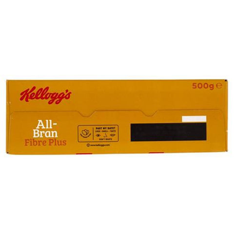 Kelloggs Kellogg's All - Bran Fibre Plus gemischtes Cereals, Volle Weizenfaser Getreide Müsli reich an Ballaststoffen 6x 500g inkl. Italian Gourmet polpa 400g Original italienisch