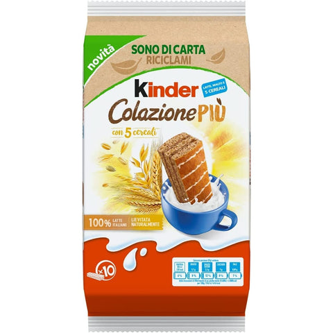 Kinder Kekse Kinder 60 Ferrero Colazione più Kuchen mit Körner 30 gr sweet snack kekse riegel Original italienisch 8000500033715