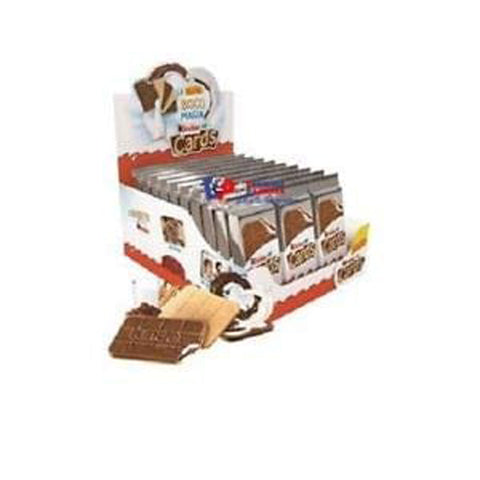 Kinder Cards Waffel Keks gefüllt mit Milch und Kakao kekse MULTIPACK 30 x 25 g italienisch Original