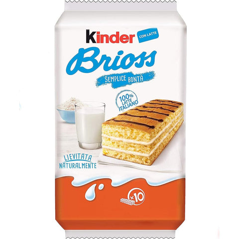 Kinder Kekse Kinder Ferrero Brioss Kuchen mit Milch italienisch classic brioche kekse 10x 28g 3x Original italienisch