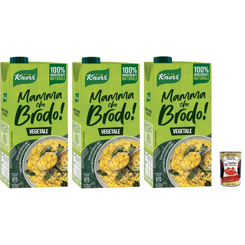 Knor Mamma Brühe & Fond Knor Mamma che Brodo! Vegetale Gemüse 1 Lt Brühe & Fond italienisch Original 8720182716385