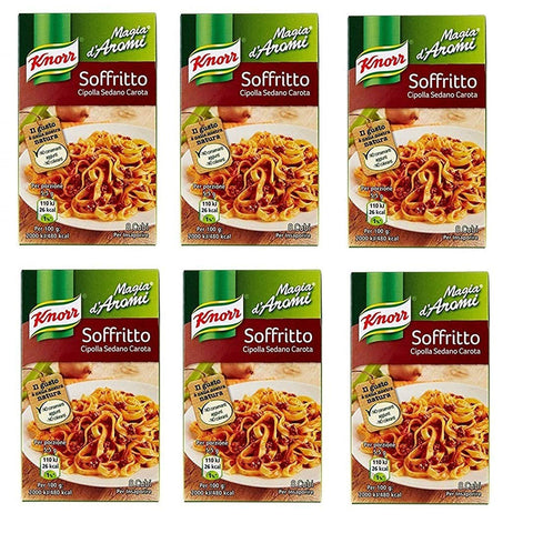 Knorr Magia d'Aromi Soffritto brodo Steinpilze Suppenwürfel Brühe 8x11g Original italienisch Zutat