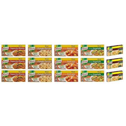 Knorr Testpaket dado brodo Suppenwürfel Brüh an Geschmack Nuss 15x Original italienisch Zutat