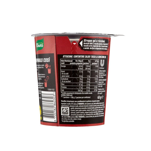 Knorr Nudeln & Pasta Knorr Asia Noodles MANZO Beef Taste 8x 63 g italienisch Original