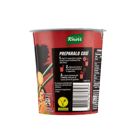 Knorr Nudeln & Pasta Knorr Asia Noodles MANZO Beef Taste 8x 63 g italienisch Original