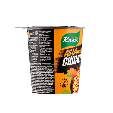 Knorr Nudeln & Pasta Knorr Asia Noodles POLLO Chicken Taste 8x 63 g italienisch Original