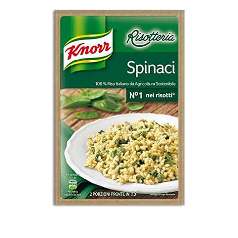Knorr Risotto spinaci Reis Spinat 175g 100% italienisch Fertiggerichte Original italienisch