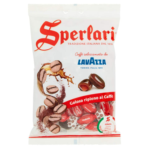 Lavazza Sperlari Caramelle ripiene al Caffe/Kaffeebonbons . 175 gr Original italienisch