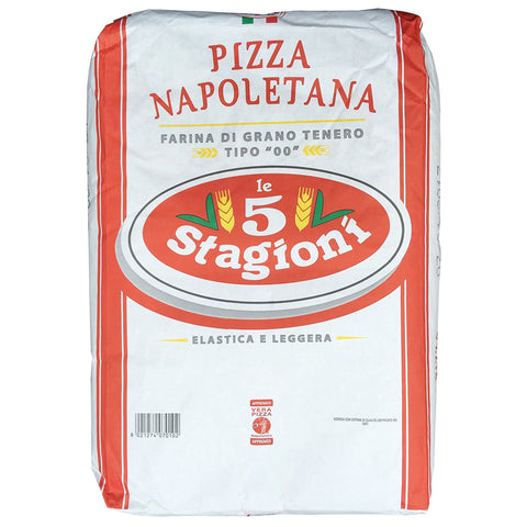 Le 5 Stagioni Pizza Mehl Napoletana 10 kg Sack Weizenmehl Typ 00, Farina di grano tenero tipo "00" Italien italienisch Original