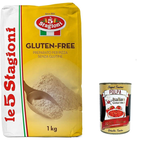 Le 5 Stagioni 5 Stagioni Mehl Farina senza glutine Gluten free Glutenfrei 3x 1Kg italienisch Original