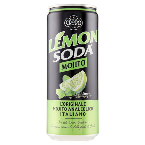 Lemon Mojito Limonade Lemon Mojito 24 Dosen a 0,33L Mojito Soda Mojitosoda aus italienischen Limonen a 330ml mit Fruchtfleisch inc. 6.00€ EINWEG (ohne Pfand) natürlich ohne Alkohol Original italienisch 8050327350021