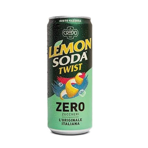 LEMONSODA Twist ZERO Gazzosa 48x33cl Original italienisch Getränk