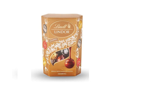 Lindt Lindor Box Assortito Pralinen mit milch / weiße / dunkle Schokolade 200g italienisch Original