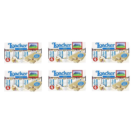 Loacker Kekse Loacker Classic Würfel milk reigel milch Waffeln kekse cookies kuchen 45 g italienisch Original 8000380979226