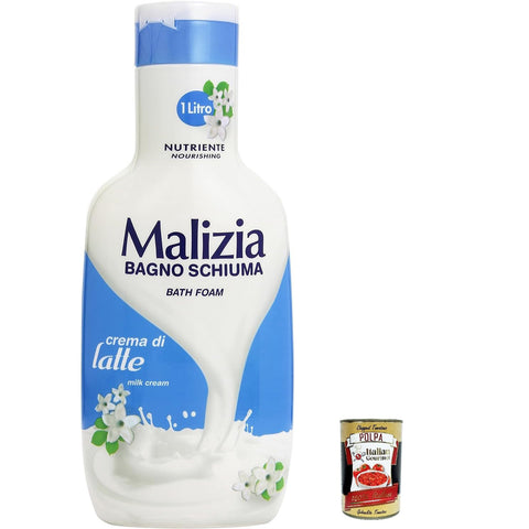 Malizia Bagnoschiuma Crema Di Latte Milchbadschaum 6x1l Original italienisch Pflege