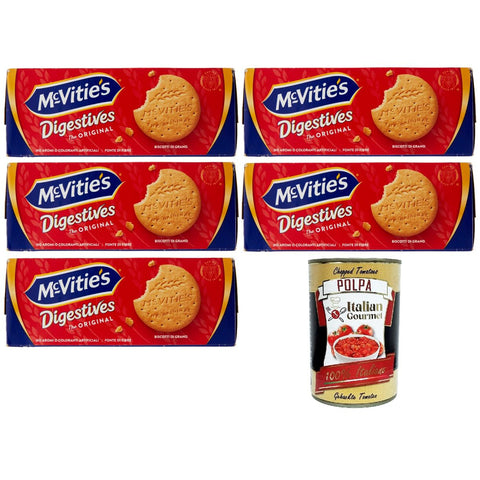Mc Vitie's Mc Vitie's Digestive The Weizenkekse 5x400g Original italienisch