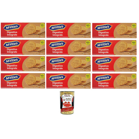 Mc Vitie's Mc Vitie's Biscotti digestive integrale Vollkorn Verdauungskekse 12x400 gr italienisch Original