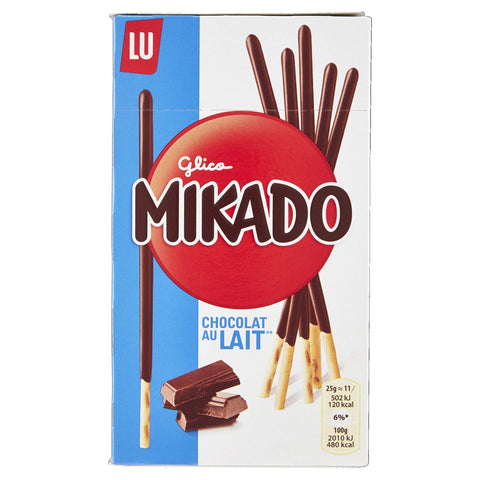 Mikado Keks Stick mit Schokolade überzogen Milchschokolade 12x75g Original italienisch Riegel