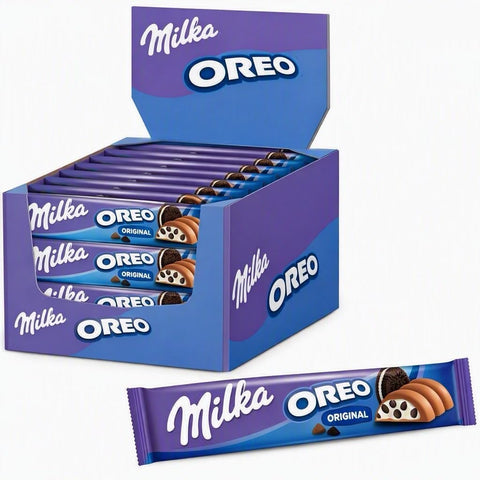 Milka Desserts Milka Box Barretta Oreo Packung mit 36 Riegeln à 37 g 7622210718709
