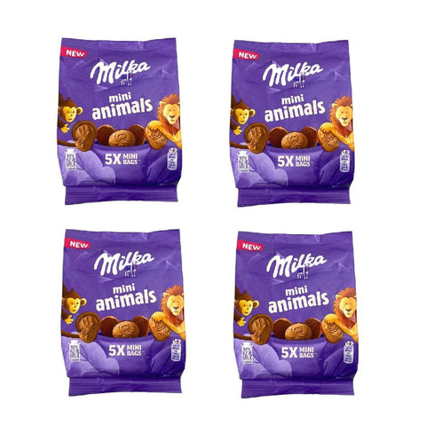 Milka Kekse 4x Milka Mini Animals Mini-Tierkekse