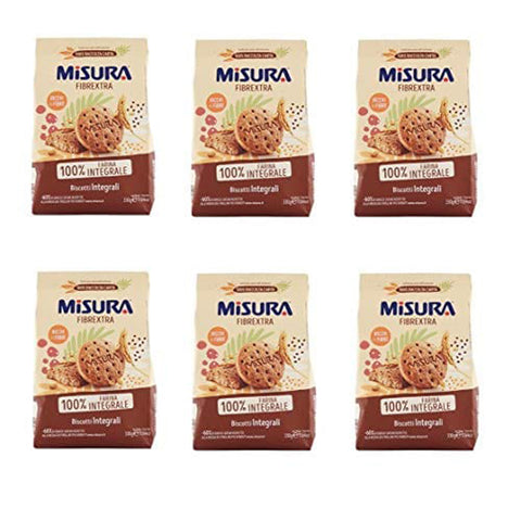 Misura Fibraextra Integrali Vollkorn kekse brioche 330 g 6x italienisch Original