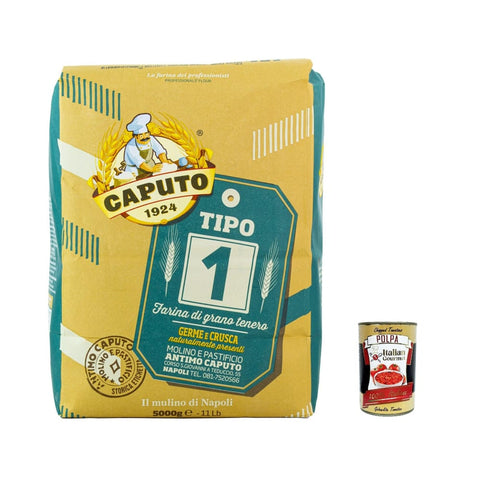 Molino Caputo Teffmehl Molino Caputo Farina tipo 1 Pizza Napoli Pizzamehl Pizza Mehl 5 kg Teffmehl italienisch Original 8014601014634